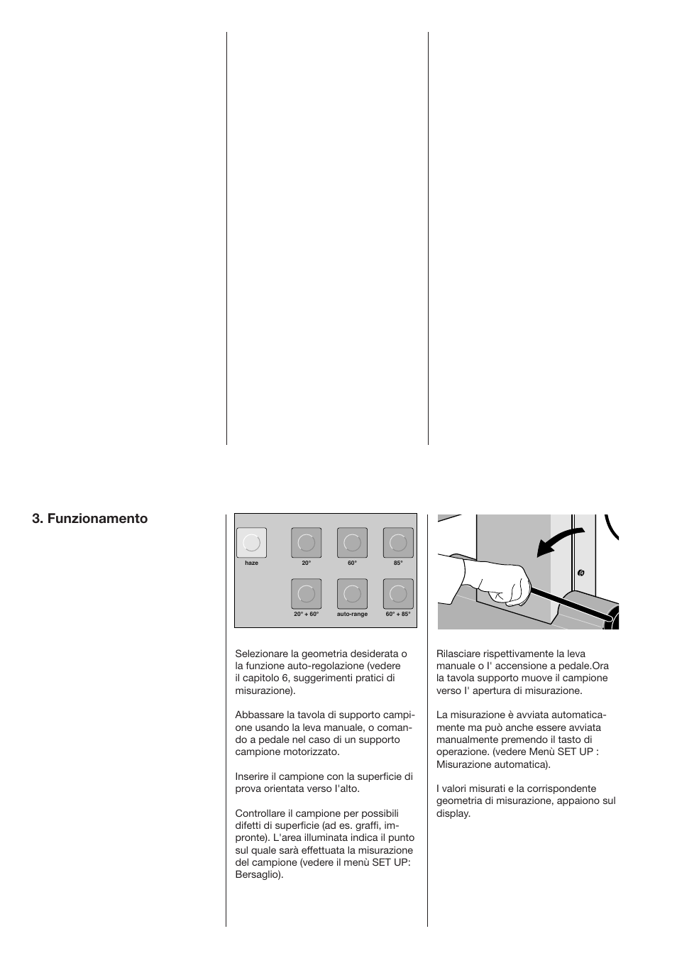 Funzionamento | ALTANA Haze-Gloss Manual User Manual | Page 105 / 128