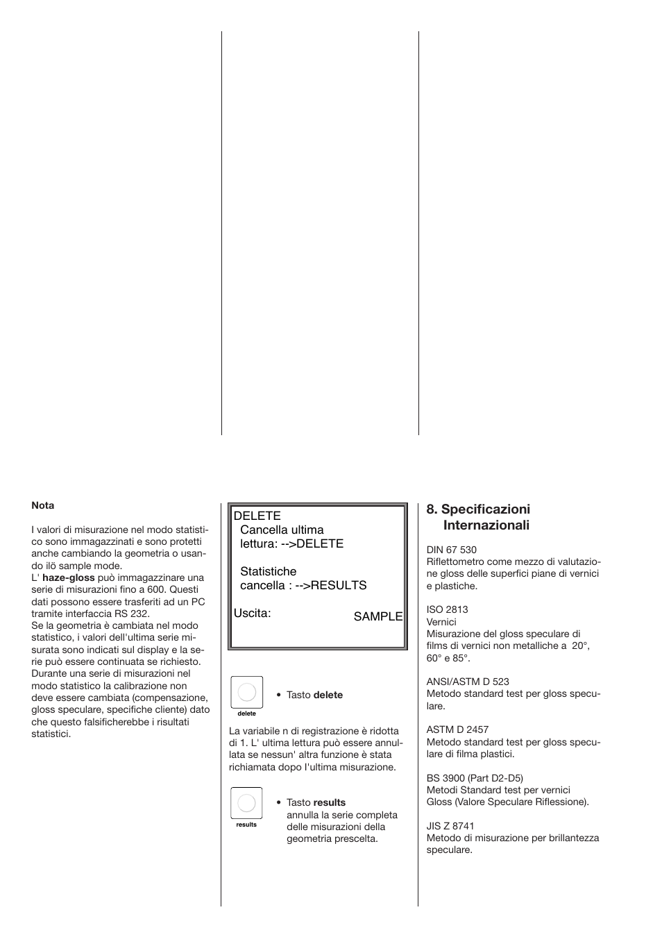 Specificazioni internazionali | ALTANA Haze-Gloss Manual User Manual | Page 117 / 128
