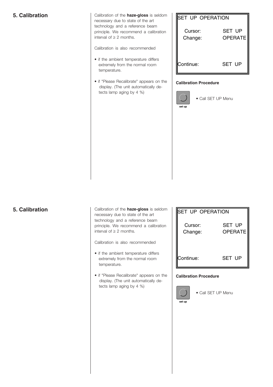 Calibration | ALTANA Haze-Gloss Manual User Manual | Page 13 / 128