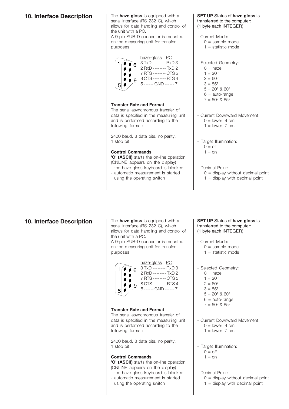 Interface description | ALTANA Haze-Gloss Manual User Manual | Page 26 / 128