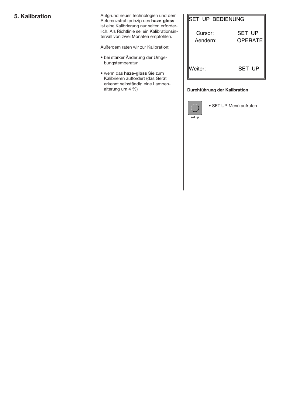 Kalibration | ALTANA Haze-Gloss Manual User Manual | Page 45 / 128
