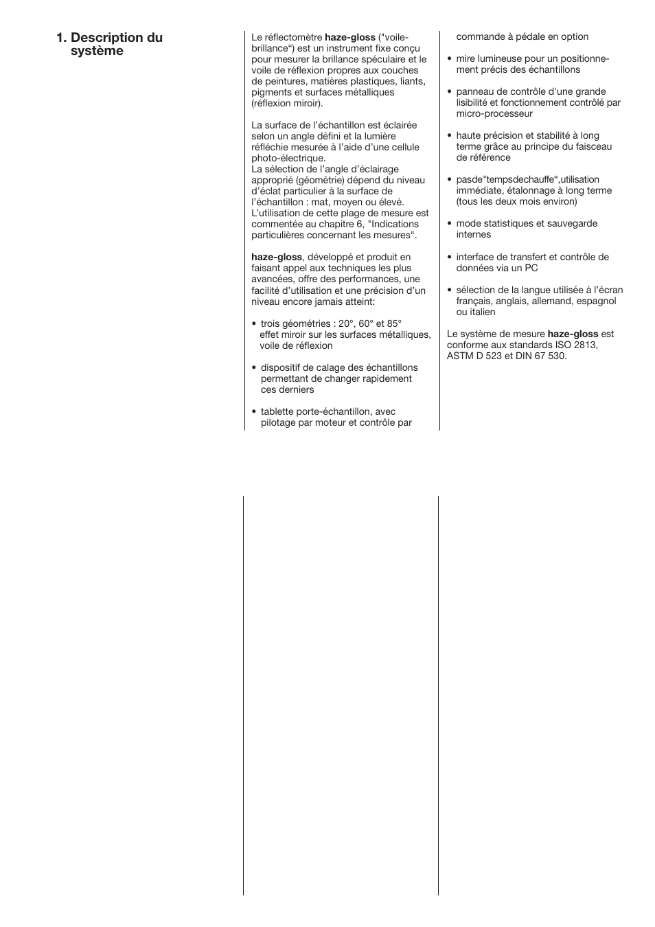 Description du système | ALTANA Haze-Gloss Manual User Manual | Page 70 / 128
