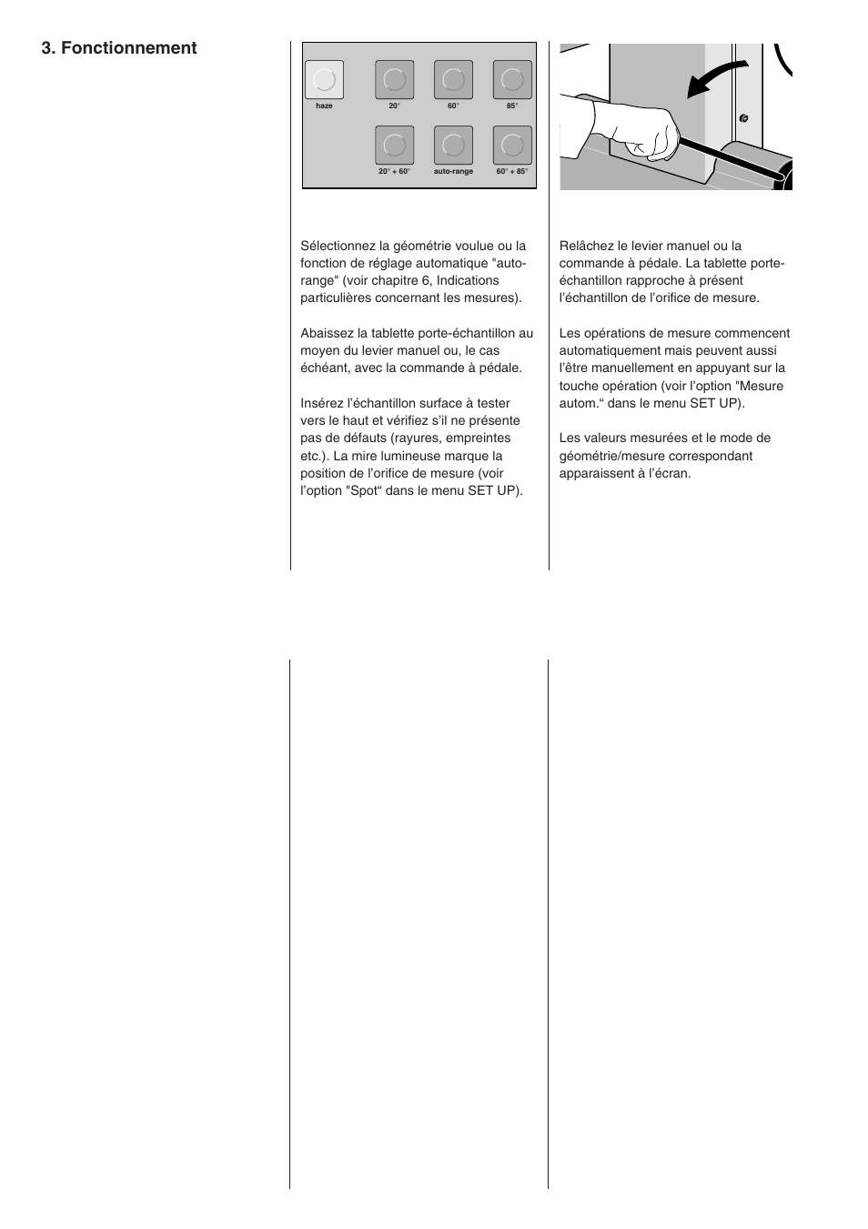 Fonctionnement | ALTANA Haze-Gloss Manual User Manual | Page 75 / 128