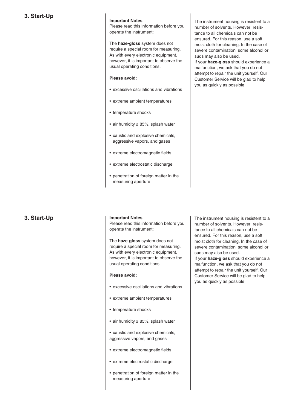 Start-up | ALTANA Haze-Gloss Manual User Manual | Page 8 / 128