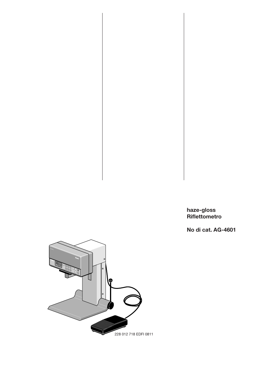 Haze-gloss riflettometro no di cat. ag-4601 | ALTANA Haze-Gloss Manual User Manual | Page 96 / 128