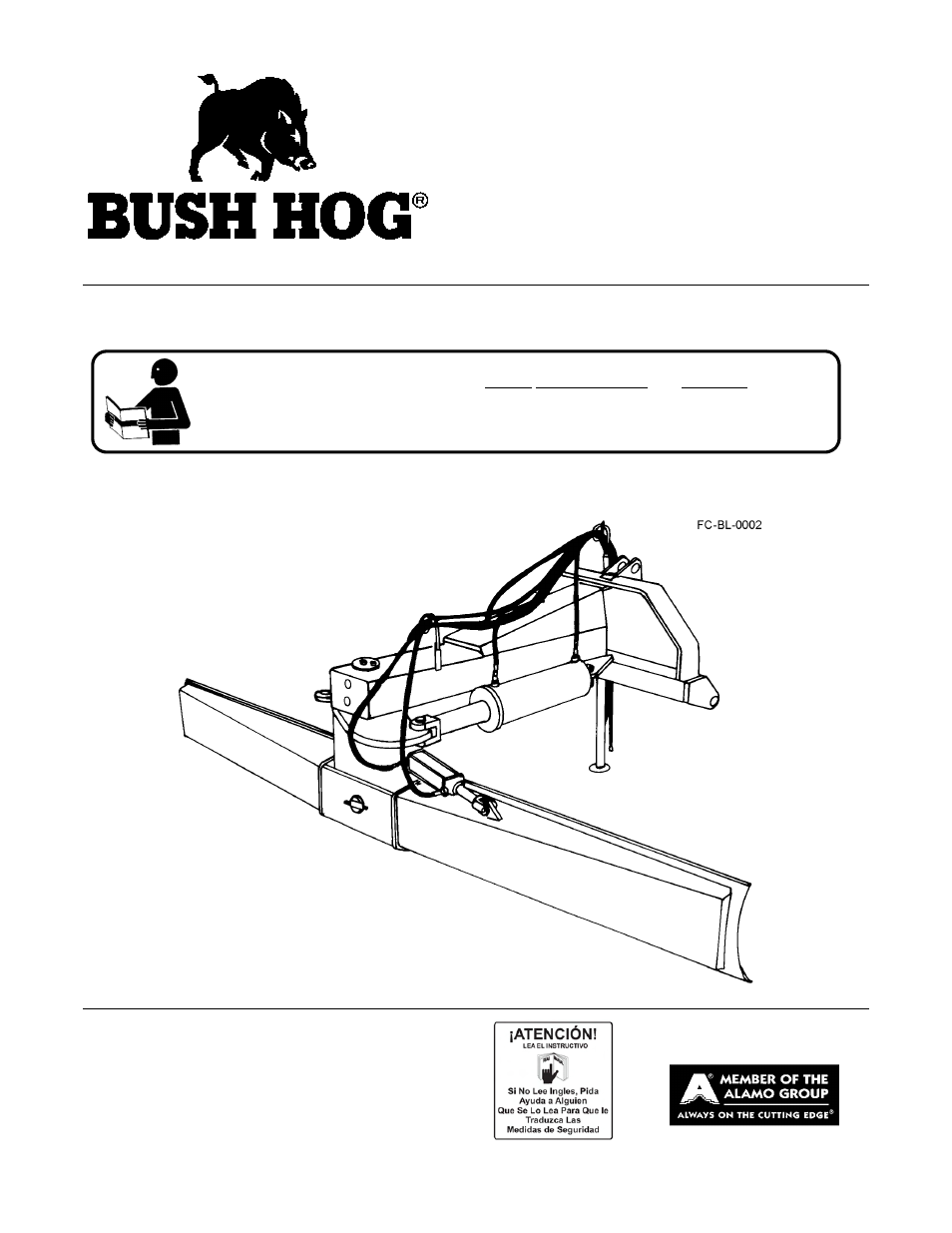 Bush Hog 300 User Manual | 62 pages