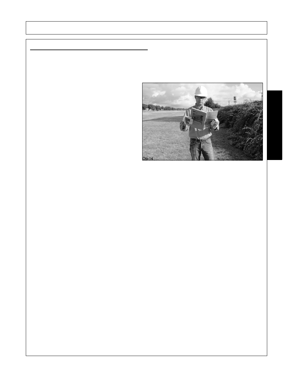 2 blade pre-operation inspection/service, Blade pre-operation inspection/service -11, Operation | Opera t ion | Bush Hog 300 User Manual | Page 41 / 62