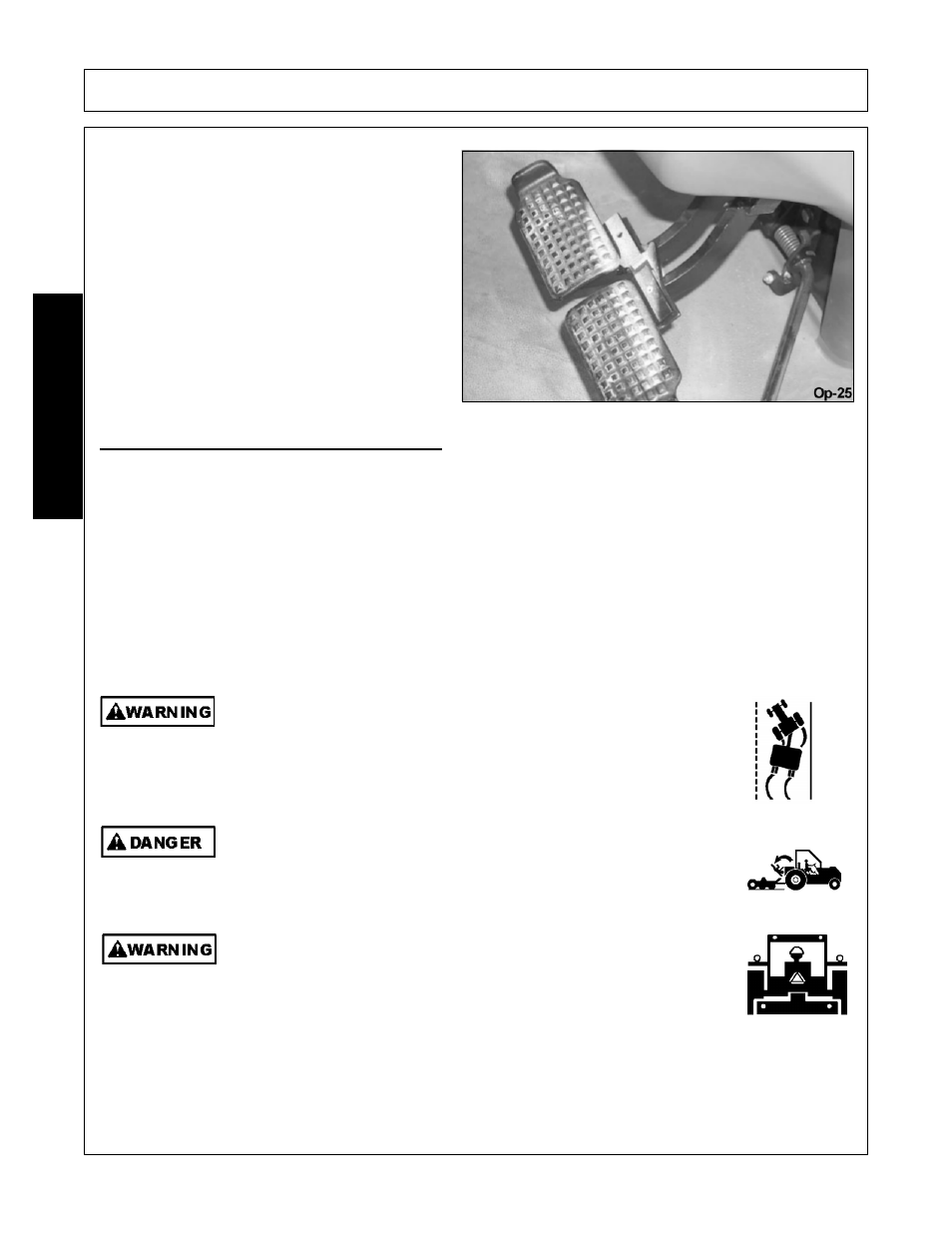 1 transporting on public roadways, Transporting on public roadways -20, Operation | Opera t ion | Bush Hog 300 User Manual | Page 50 / 62