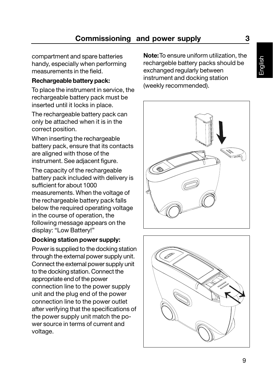 Commissioning and power supply 3 | ALTANA Wave-Scan II User Manual | Page 10 / 188