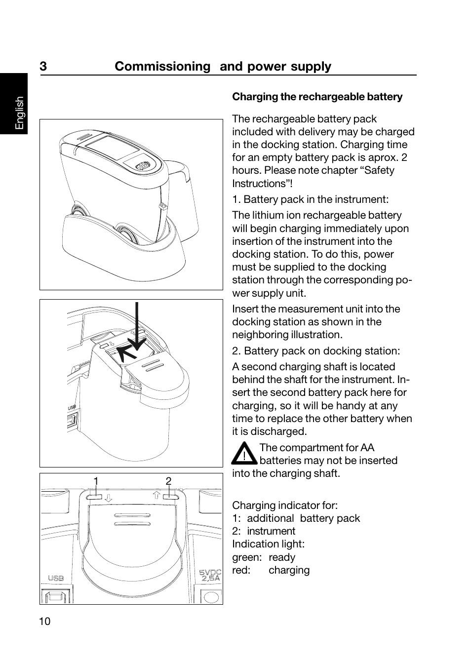 3commissioning and power supply | ALTANA Wave-Scan II User Manual | Page 11 / 188