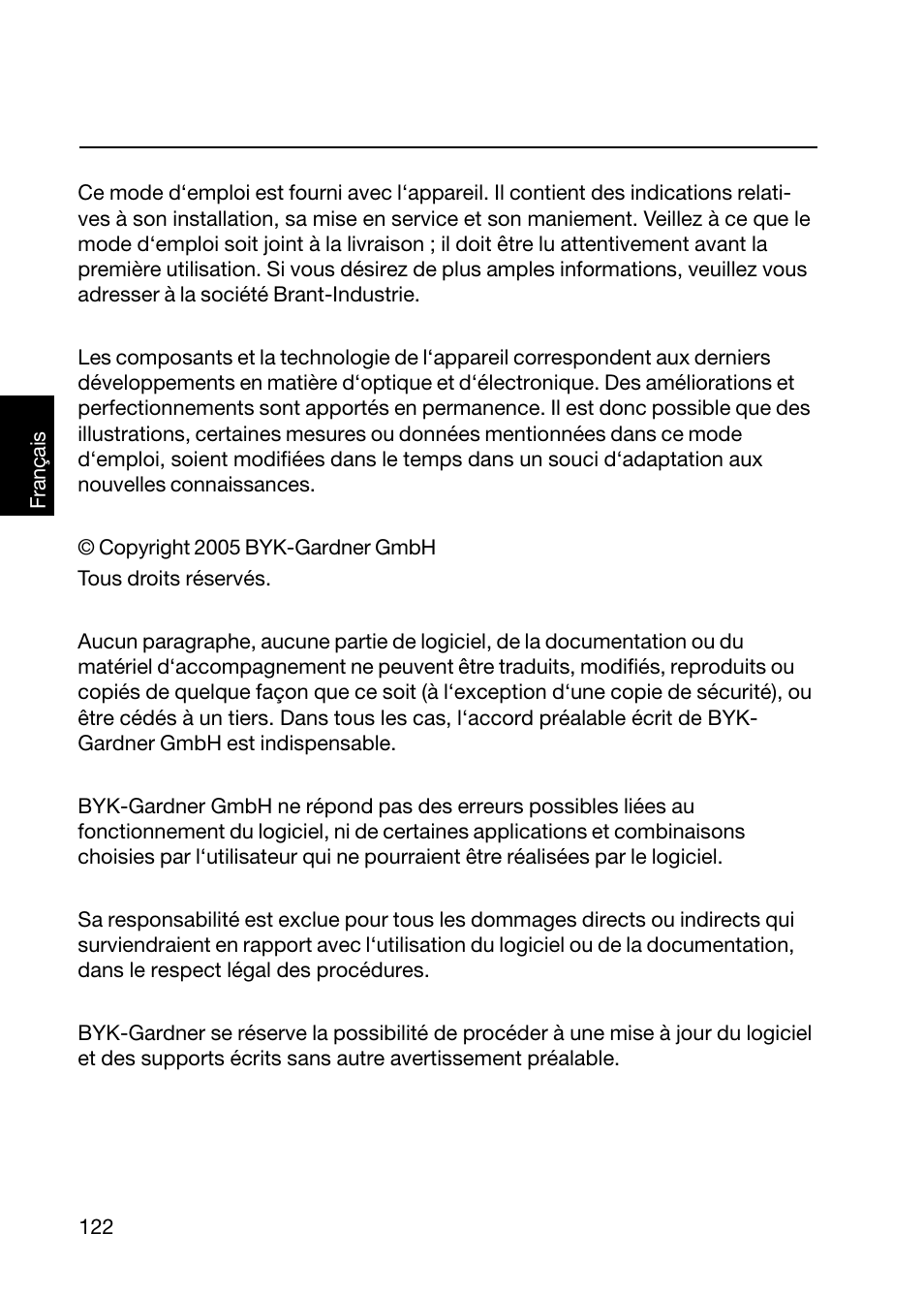 ALTANA Wave-Scan II User Manual | Page 123 / 188