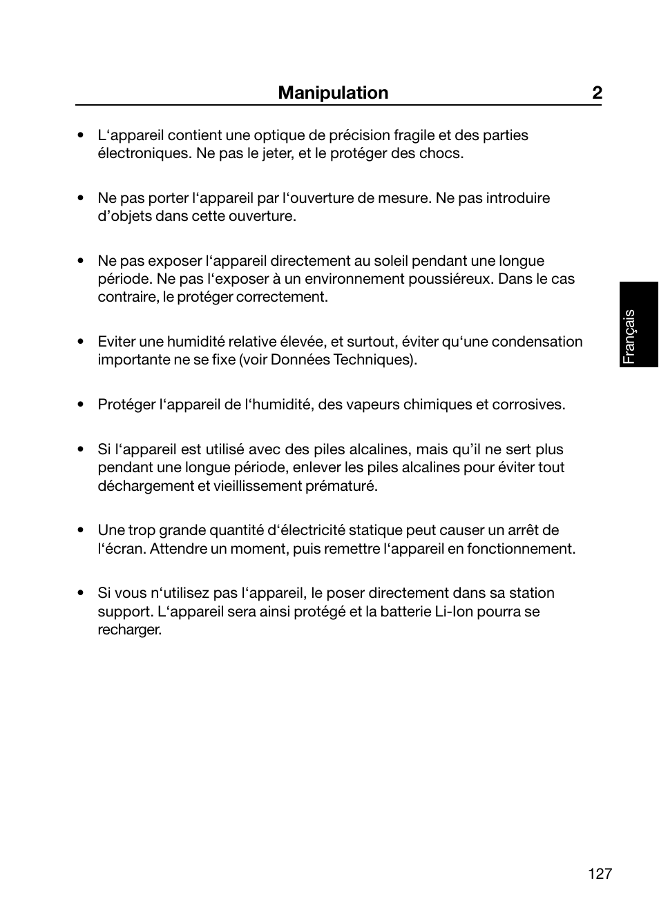 Manipulation 2 | ALTANA Wave-Scan II User Manual | Page 128 / 188