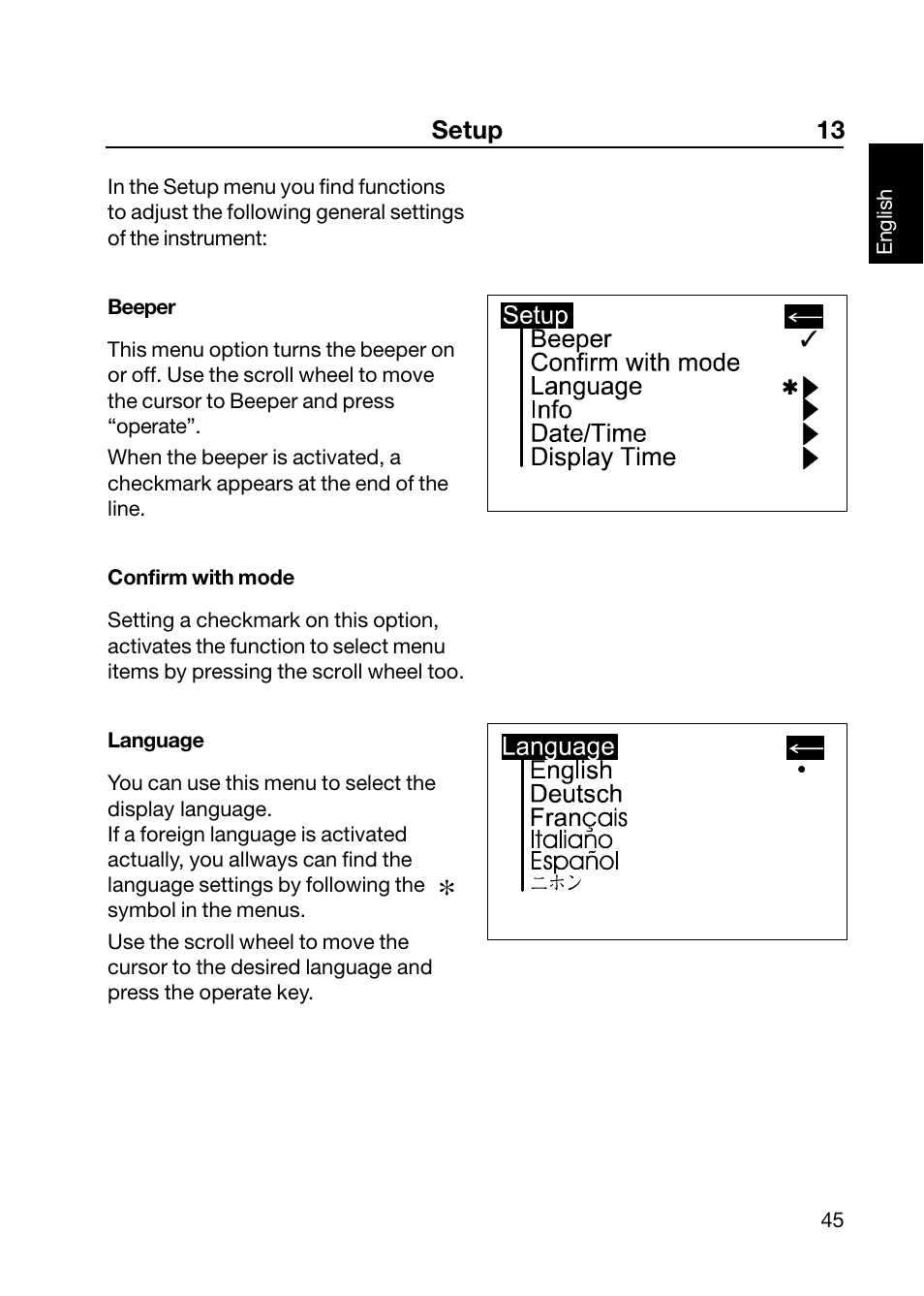 ALTANA Wave-Scan II User Manual | Page 46 / 188