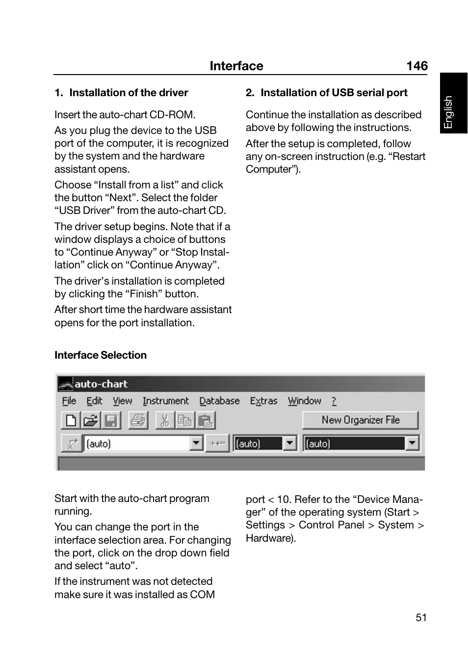 Interface 146 | ALTANA Wave-Scan II User Manual | Page 52 / 188