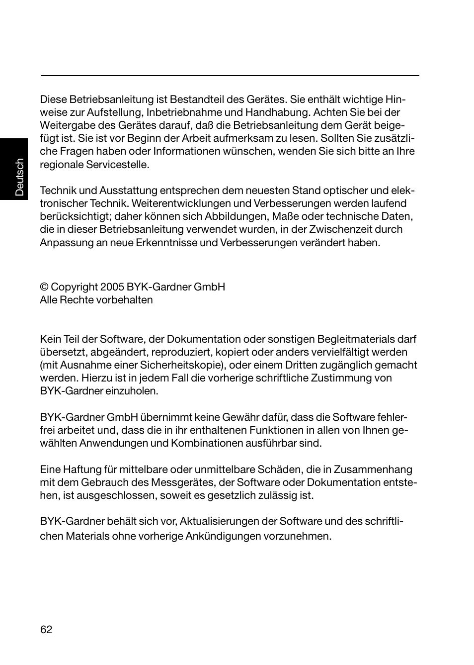 ALTANA Wave-Scan II User Manual | Page 63 / 188
