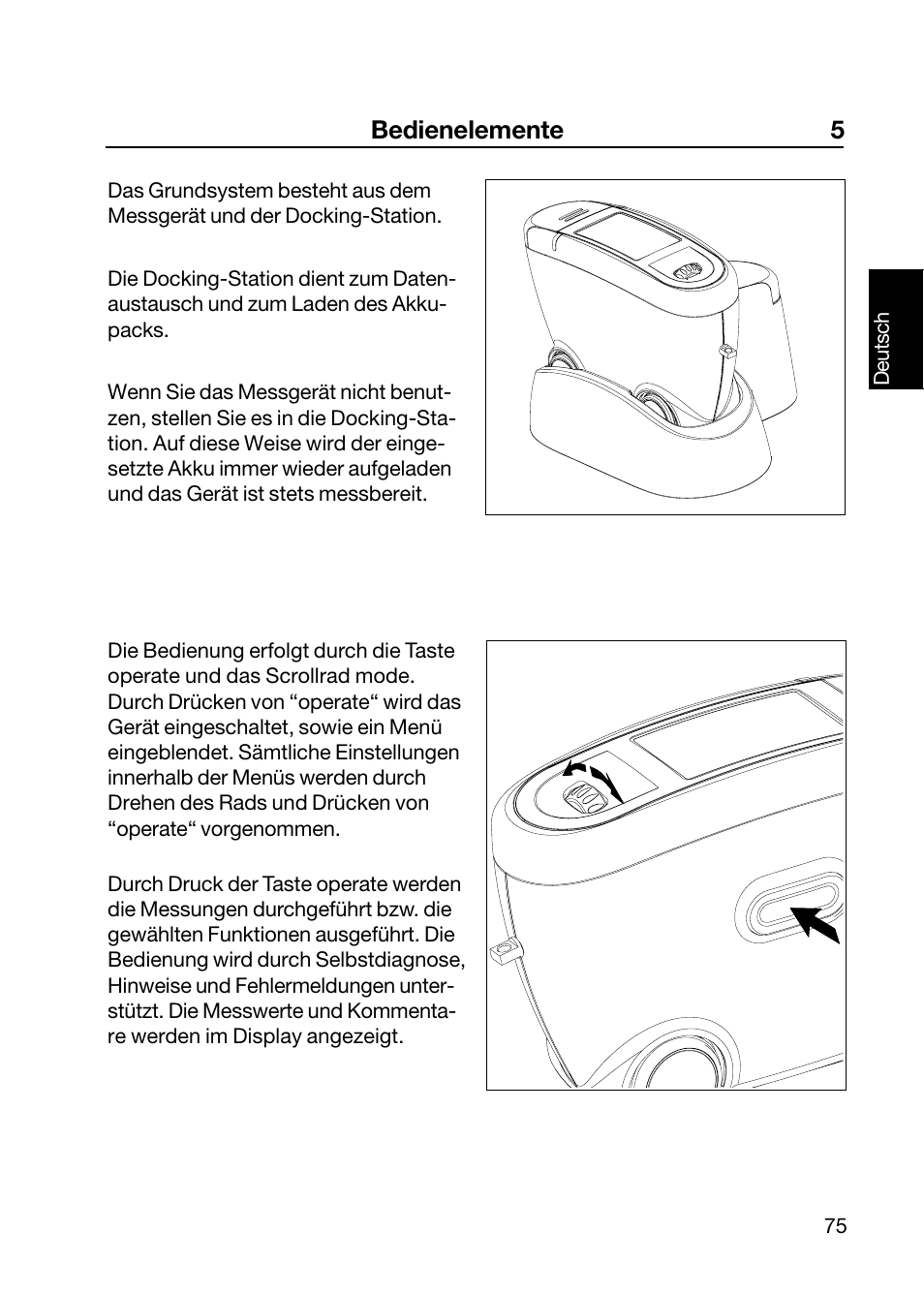 Bedienelemente 5 | ALTANA Wave-Scan II User Manual | Page 76 / 188