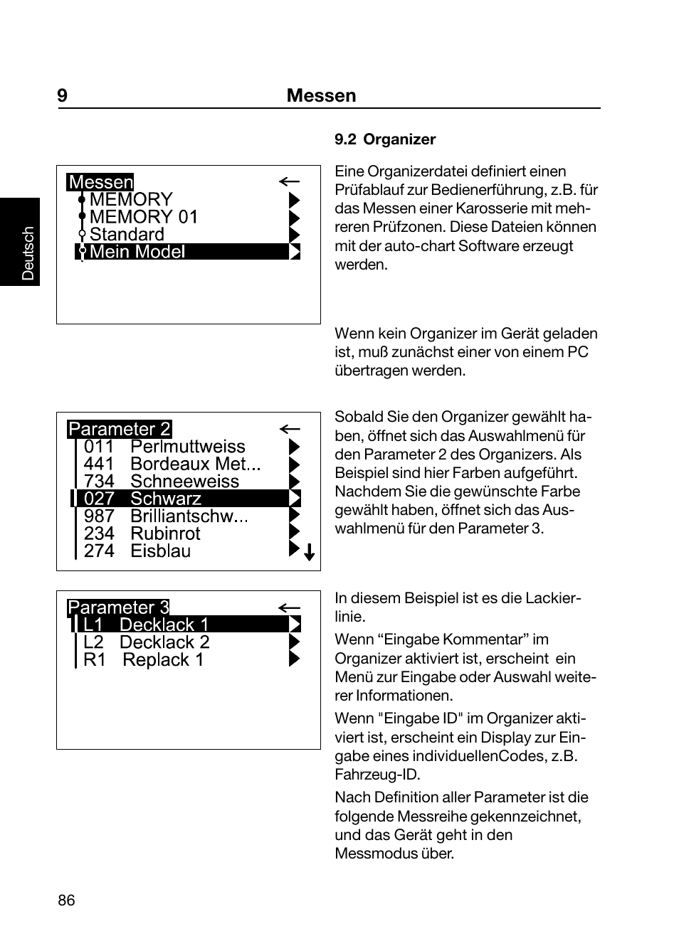 9messen | ALTANA Wave-Scan II User Manual | Page 87 / 188