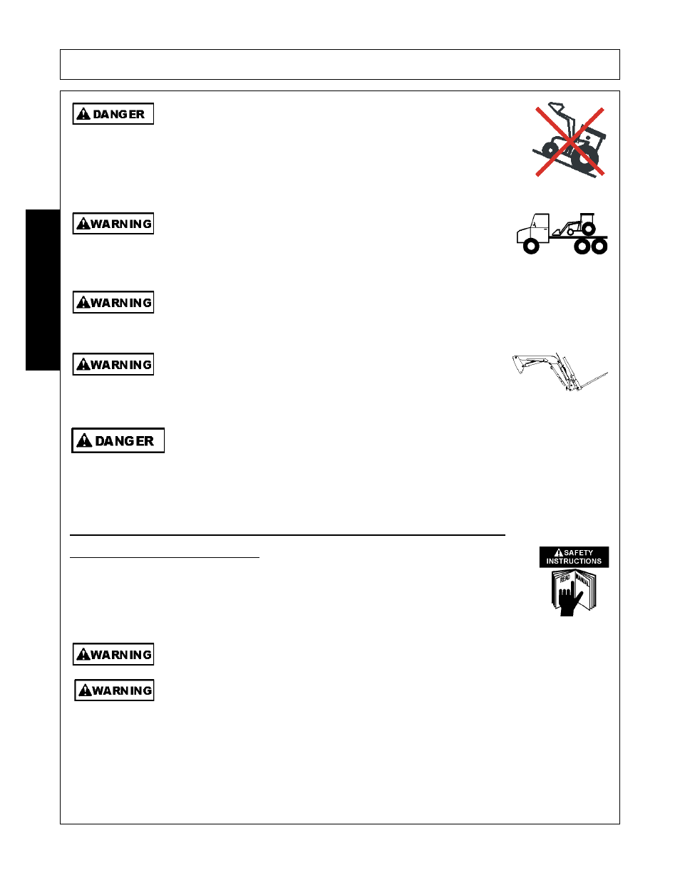 Safety | Bush Hog FC-0014 User Manual | Page 16 / 96