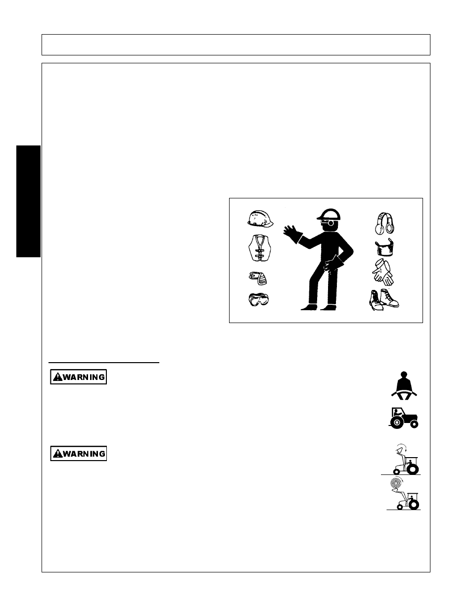 1 tractor requirements, Tractor requirements -6, Operation | Opera t ion | Bush Hog FC-0014 User Manual | Page 46 / 96