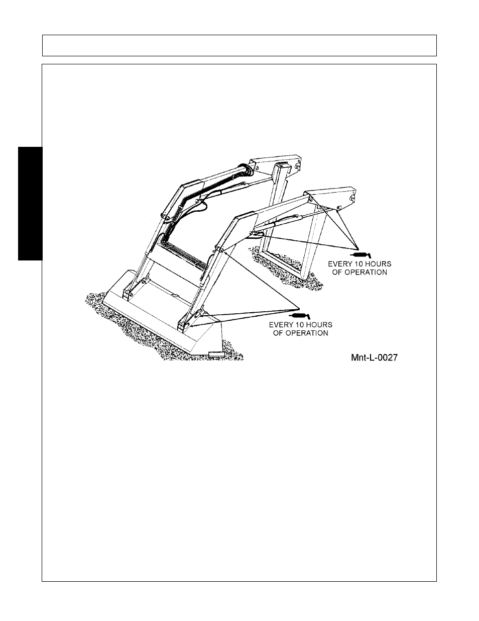 Lubrication schedule, Lubrication schedule -4, Maintenance | Bush Hog FC-0014 User Manual | Page 84 / 96