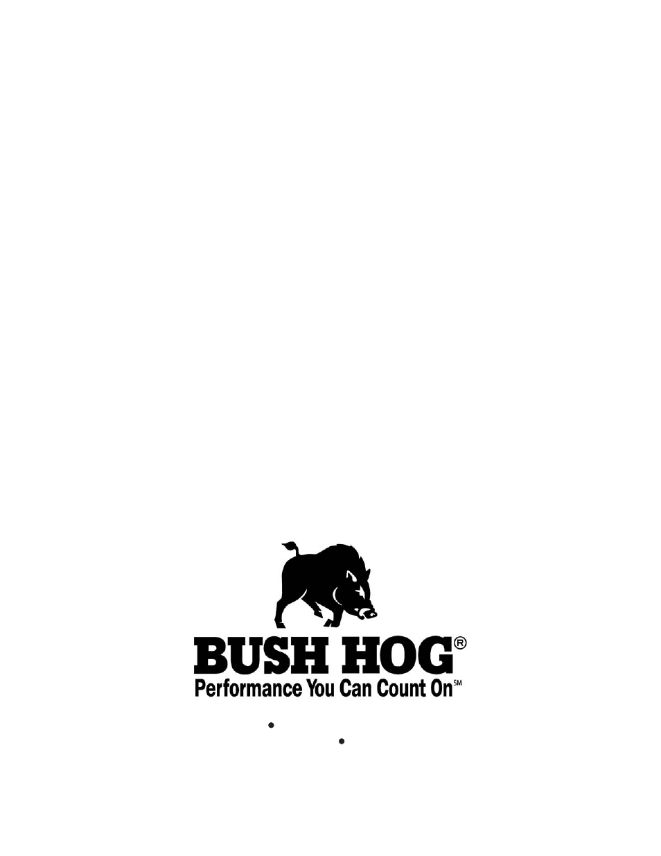 P.o. box 1039 | Bush Hog 2427 User Manual | Page 33 / 33