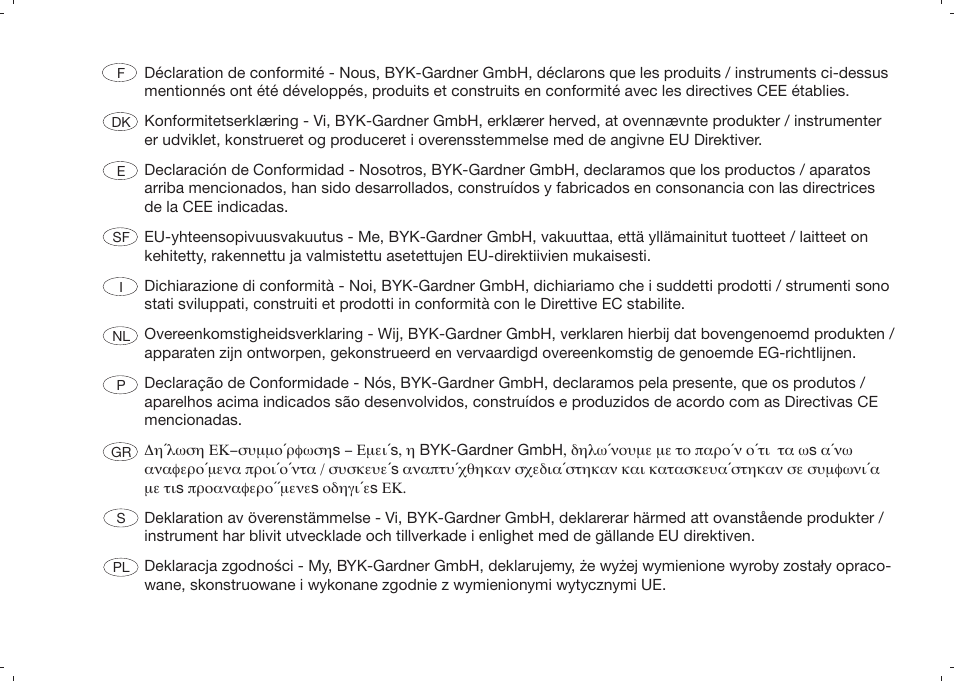 ALTANA Haze-Gard Plus Operating Instructions User Manual | Page 178 / 180