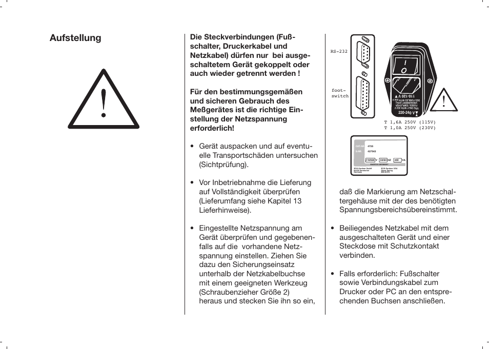 Aufstellung | ALTANA Haze-Gard Plus Operating Instructions User Manual | Page 54 / 180