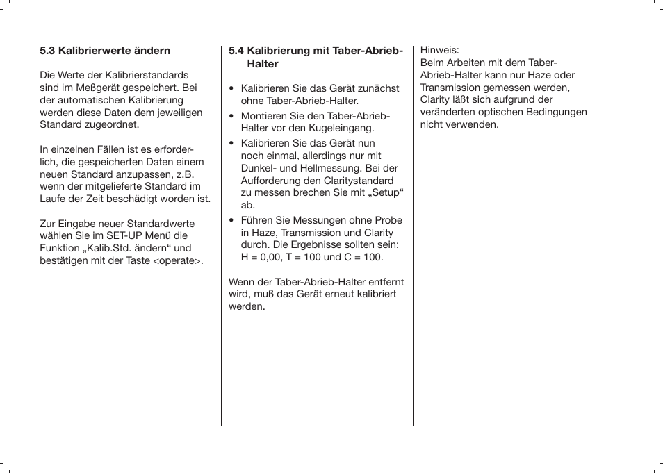 ALTANA Haze-Gard Plus Operating Instructions User Manual | Page 65 / 180