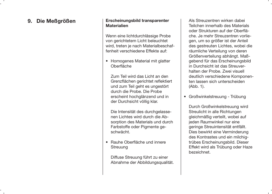 Die meßgrößen | ALTANA Haze-Gard Plus Operating Instructions User Manual | Page 74 / 180