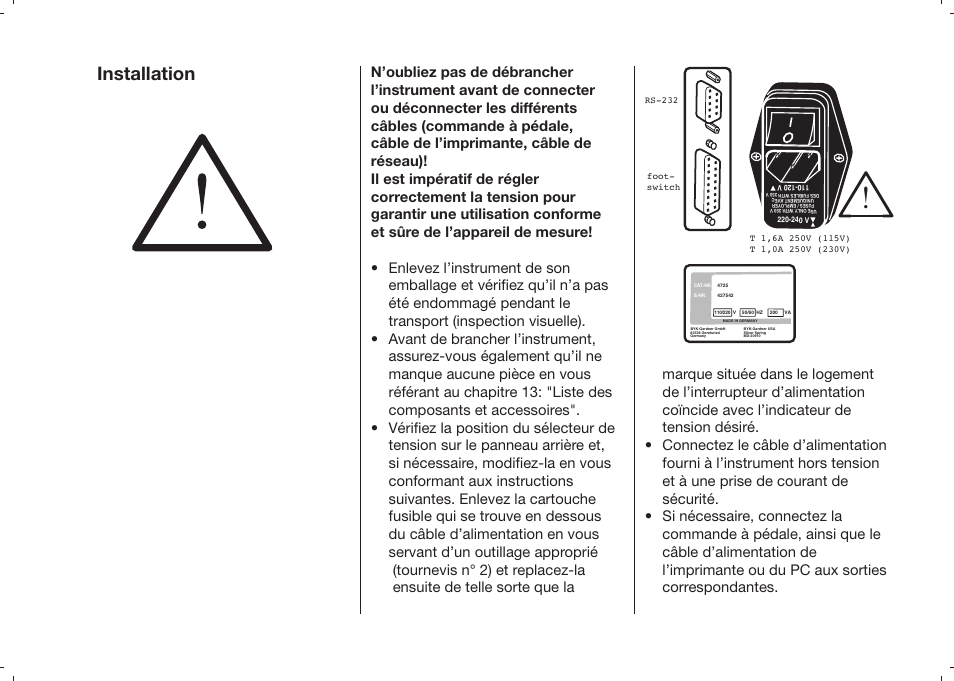 Installation | ALTANA Haze-Gard Plus Operating Instructions User Manual | Page 98 / 180