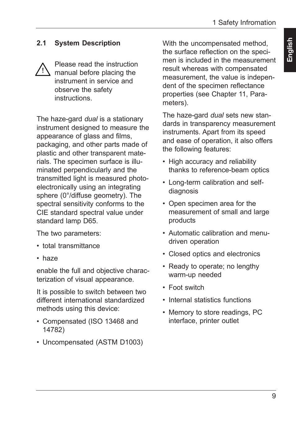 ALTANA Haze-Gard Dual User Manual | Page 10 / 164