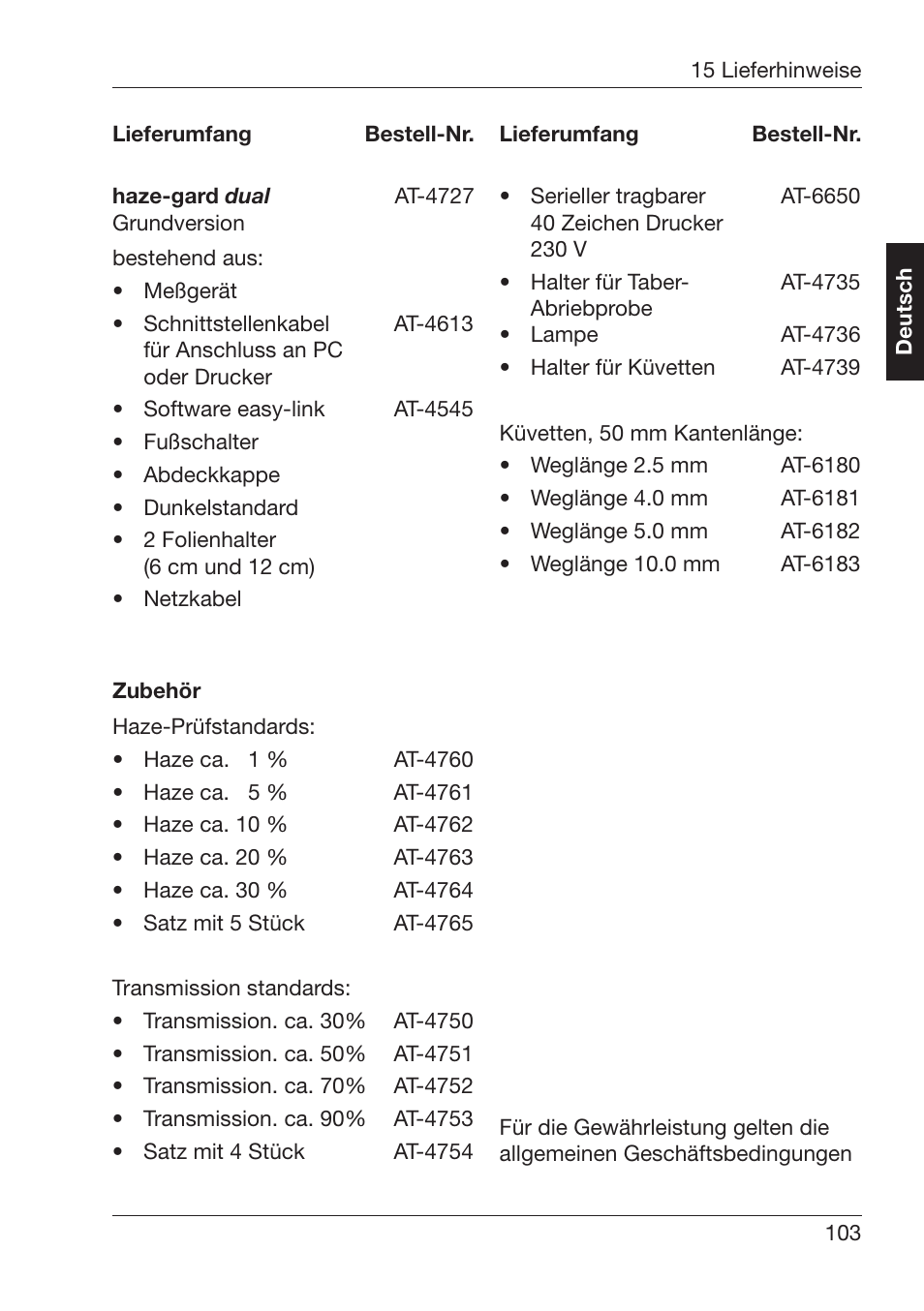 ALTANA Haze-Gard Dual User Manual | Page 104 / 164
