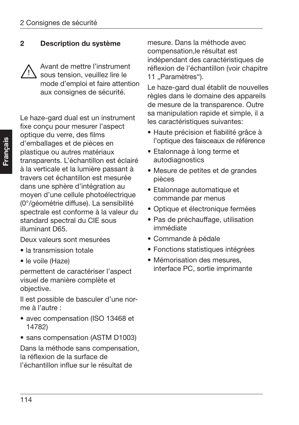 ALTANA Haze-Gard Dual User Manual | Page 115 / 164