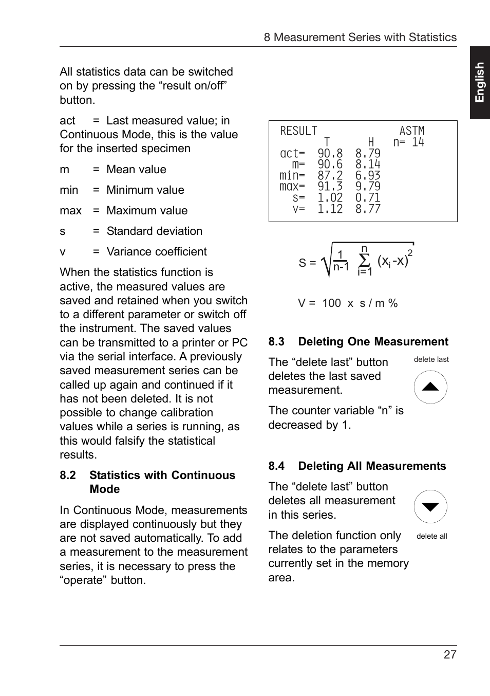 X -x) | ALTANA Haze-Gard Dual User Manual | Page 28 / 164