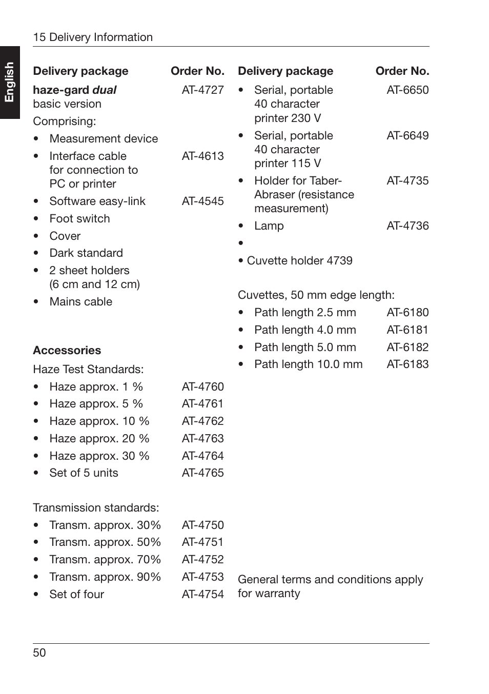 ALTANA Haze-Gard Dual User Manual | Page 51 / 164