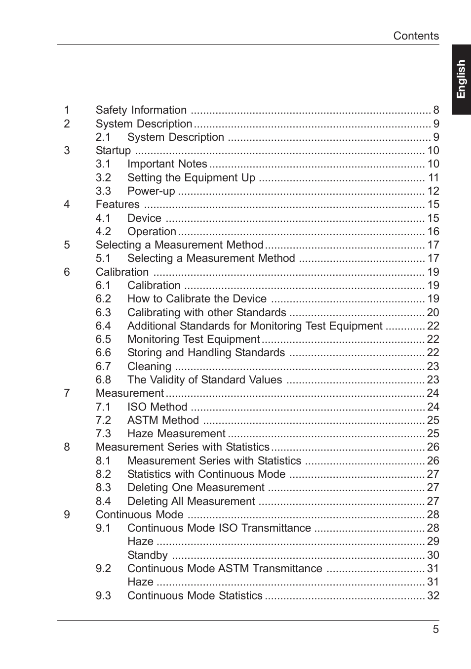 ALTANA Haze-Gard Dual User Manual | Page 6 / 164