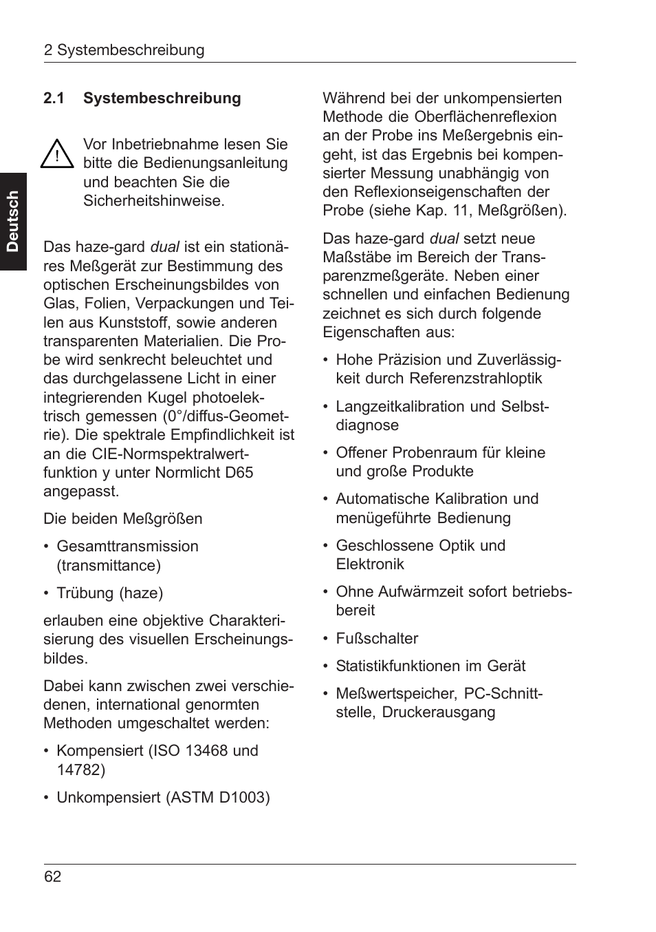 ALTANA Haze-Gard Dual User Manual | Page 63 / 164