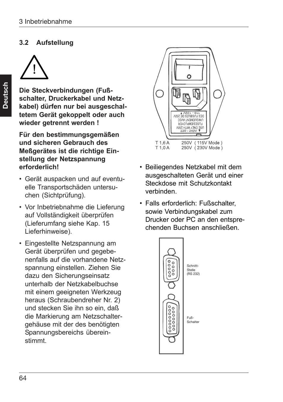 3 inbetriebnahme | ALTANA Haze-Gard Dual User Manual | Page 65 / 164