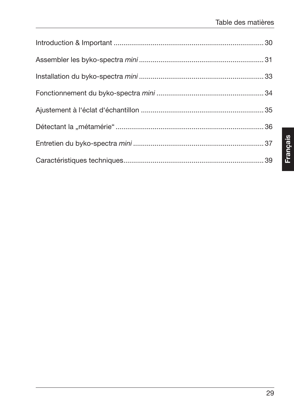 ALTANA Byko-Spectra Mini User Manual | Page 30 / 78