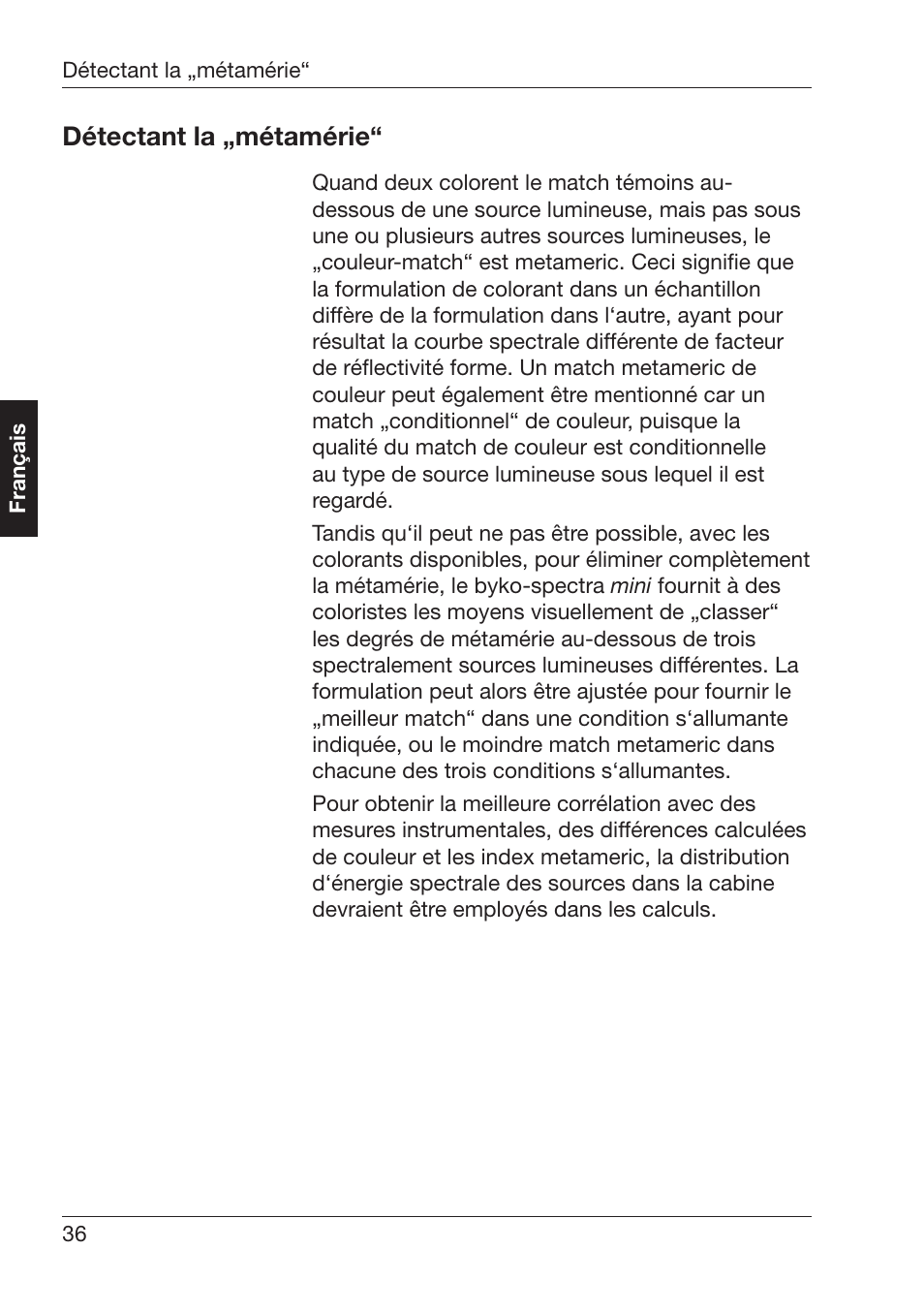 Ïtectant¬la¬umïtamïrieh | ALTANA Byko-Spectra Mini User Manual | Page 37 / 78