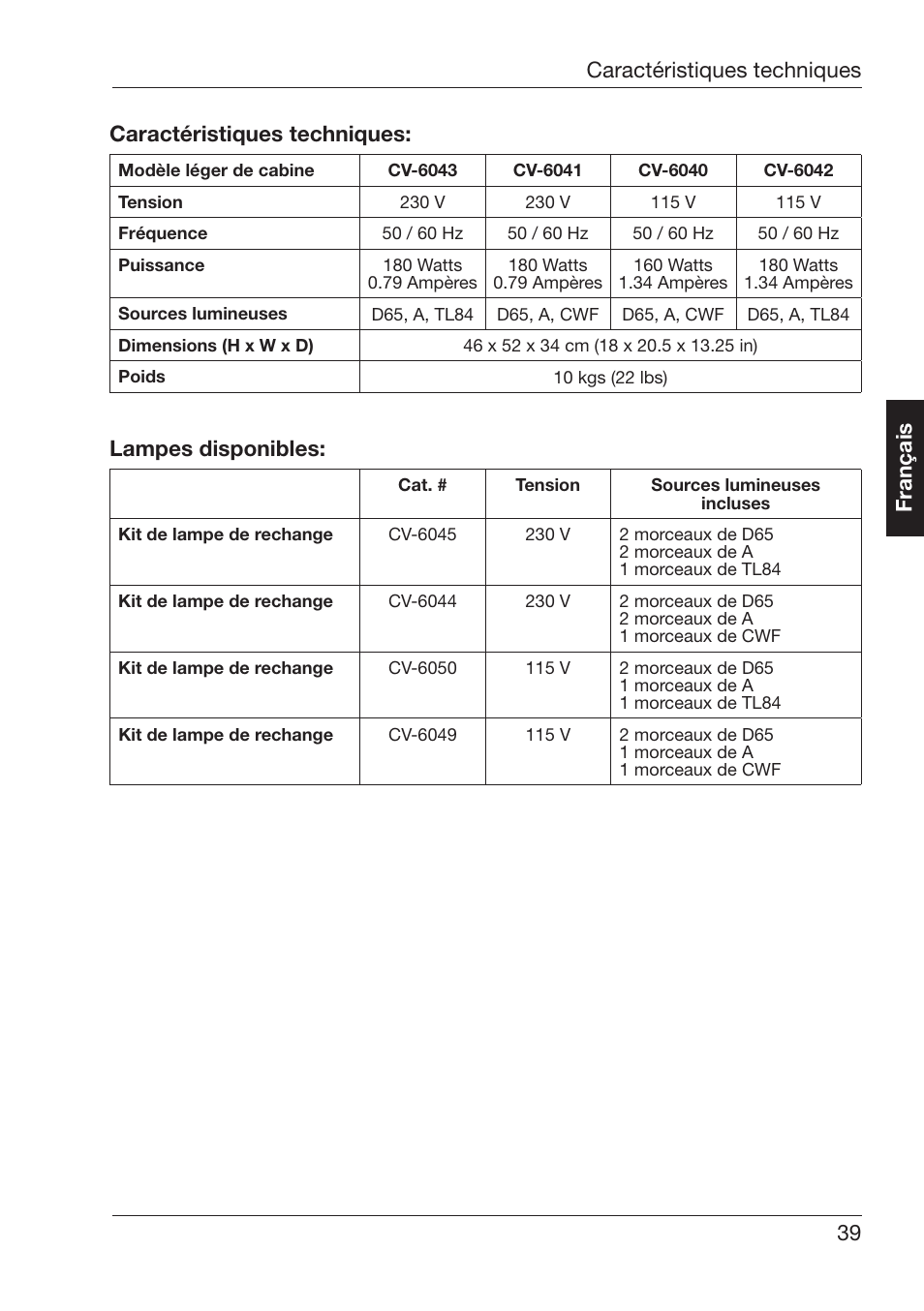 Ampes¬disponibles | ALTANA Byko-Spectra Mini User Manual | Page 40 / 78