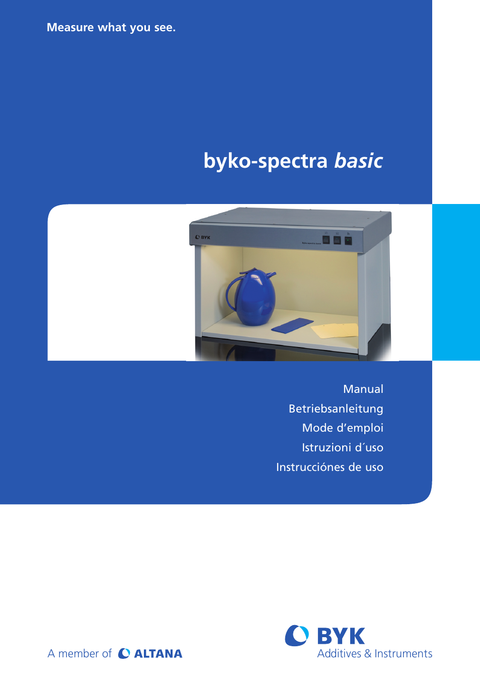 ALTANA Byko-Spectra Basic User Manual | 78 pages