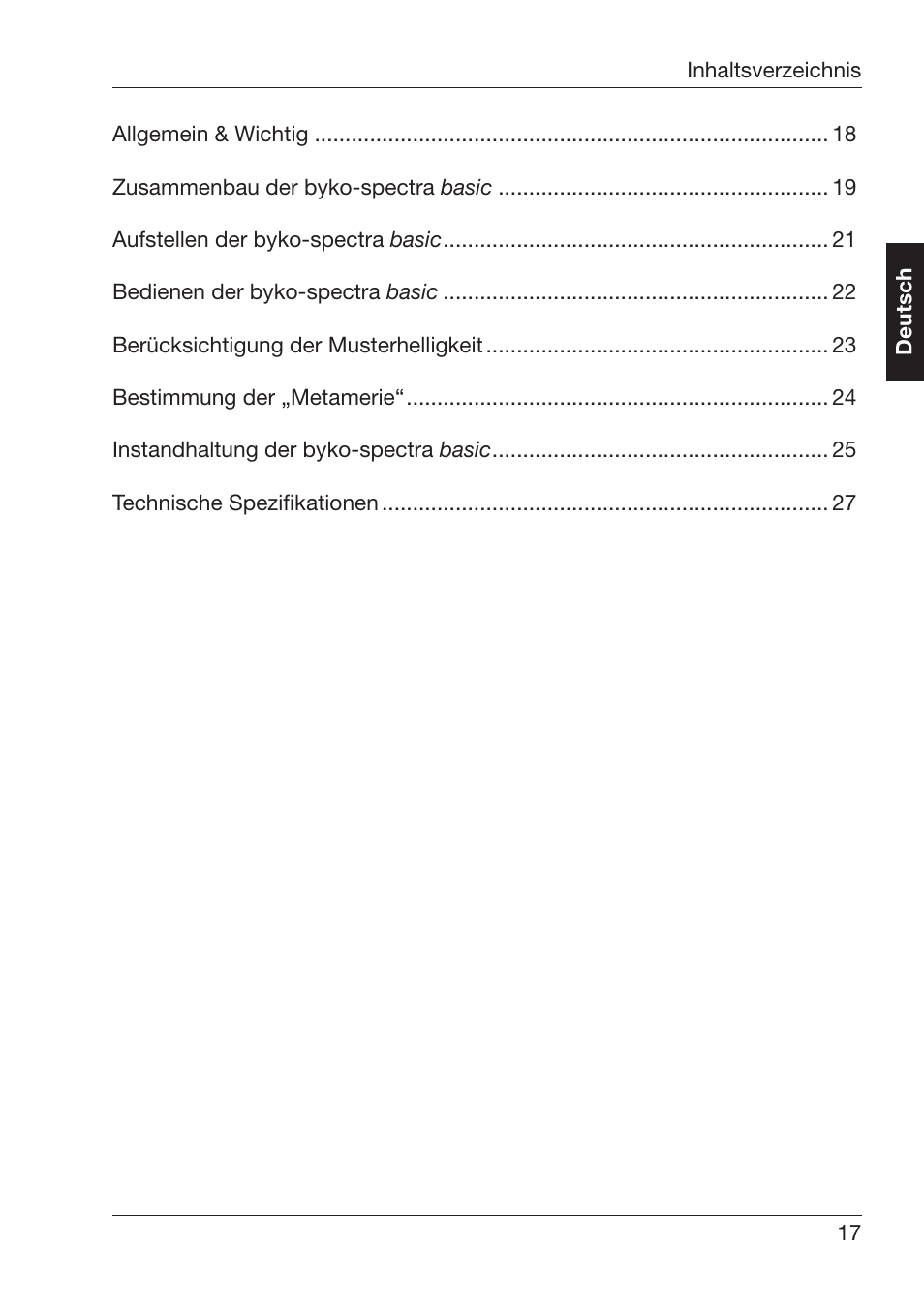 ALTANA Byko-Spectra Basic User Manual | Page 18 / 78