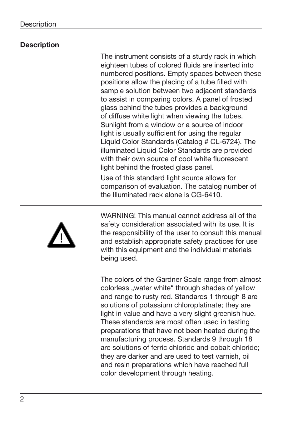 ALTANA Liquid Color Standards Manual User Manual | Page 3 / 10