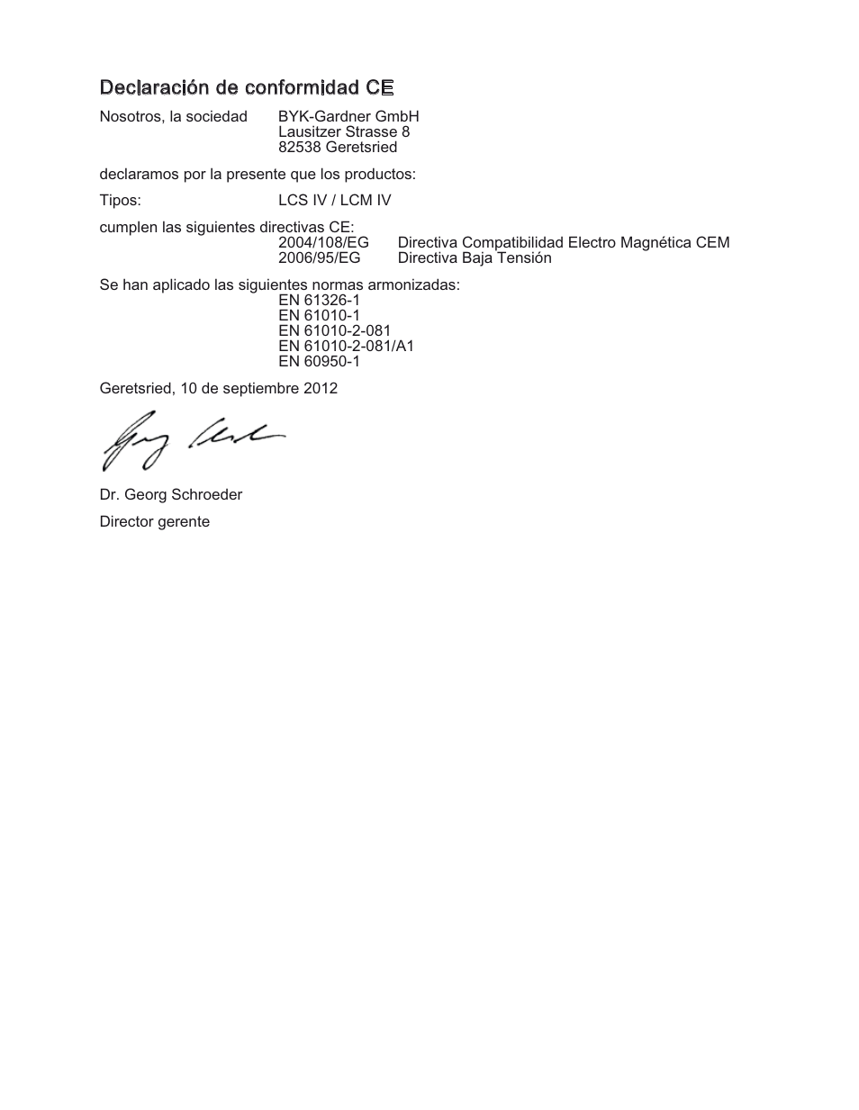 Hfodudflµqghfrqiruplgdg | ALTANA LCM IV User Manual | Page 112 / 113
