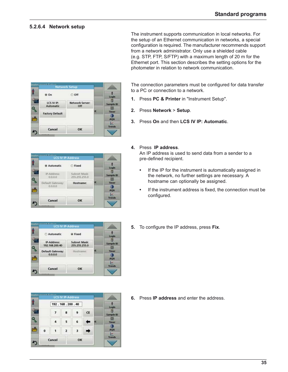 ALTANA LCM IV User Manual | Page 34 / 113