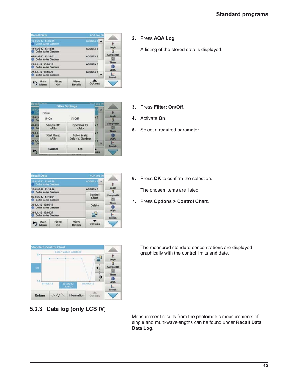 ALTANA LCM IV User Manual | Page 42 / 113