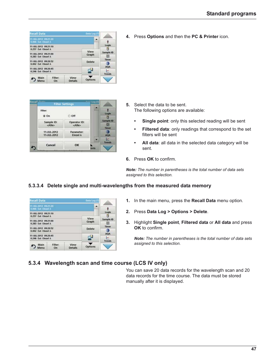 ALTANA LCM IV User Manual | Page 46 / 113