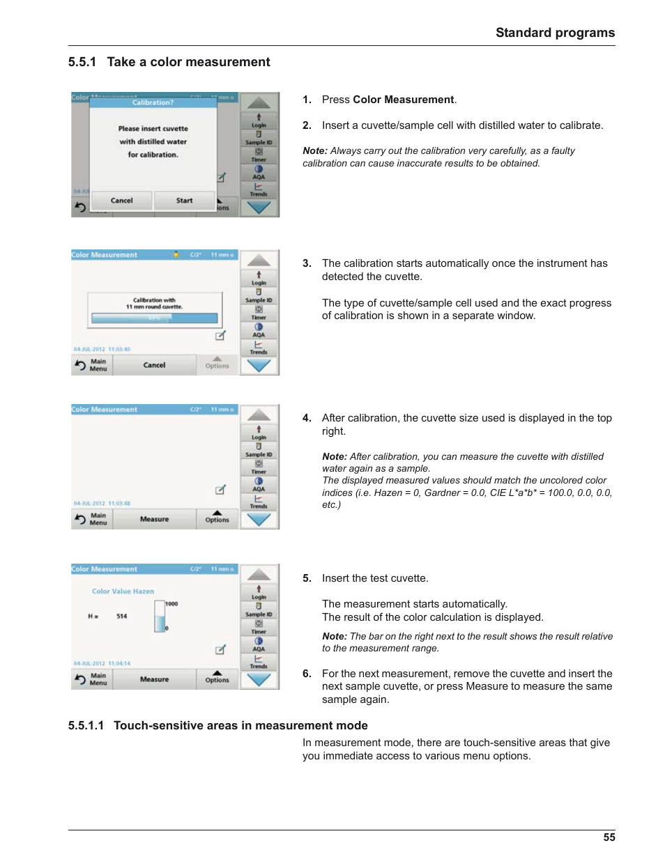 ALTANA LCM IV User Manual | Page 54 / 113