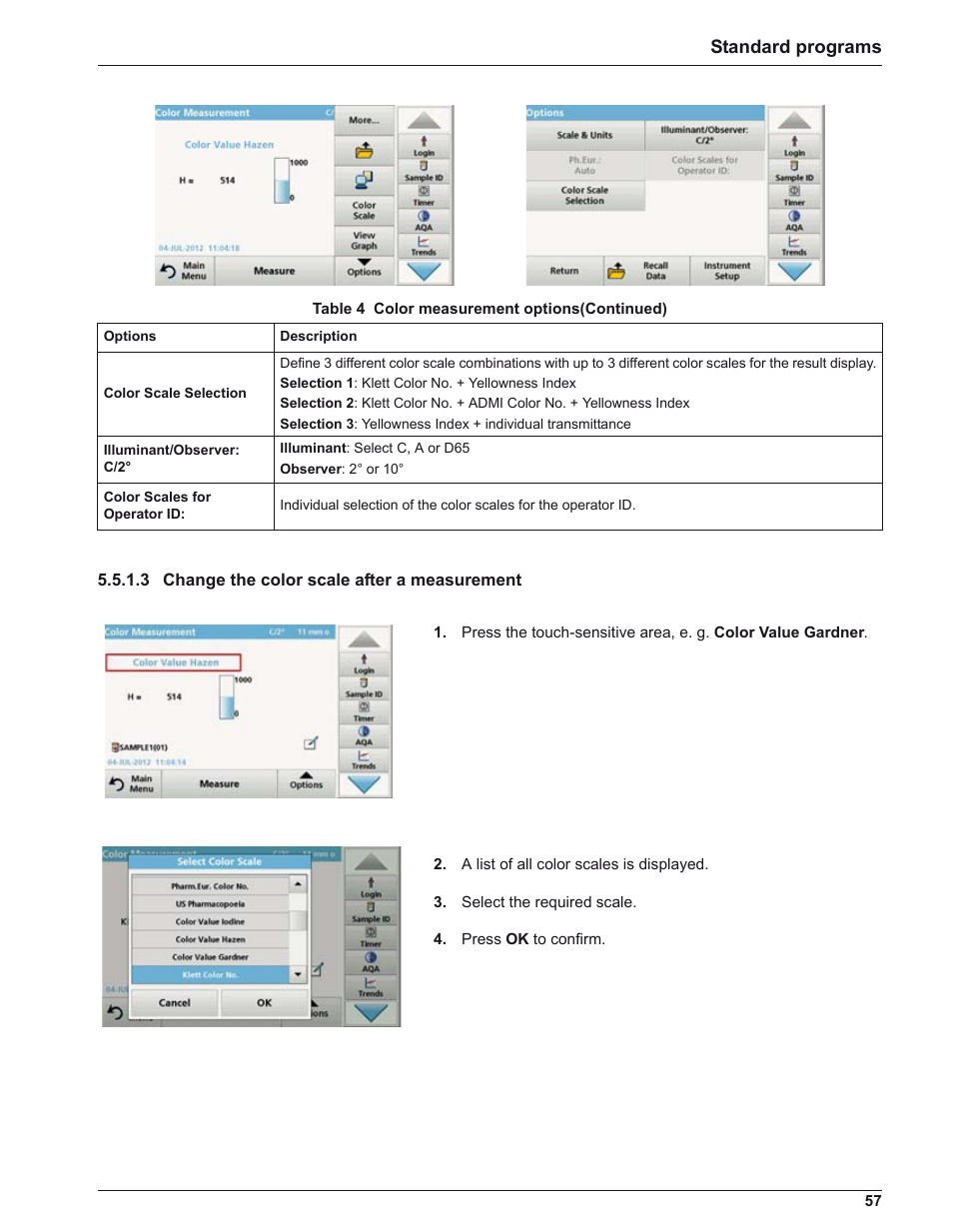ALTANA LCM IV User Manual | Page 56 / 113